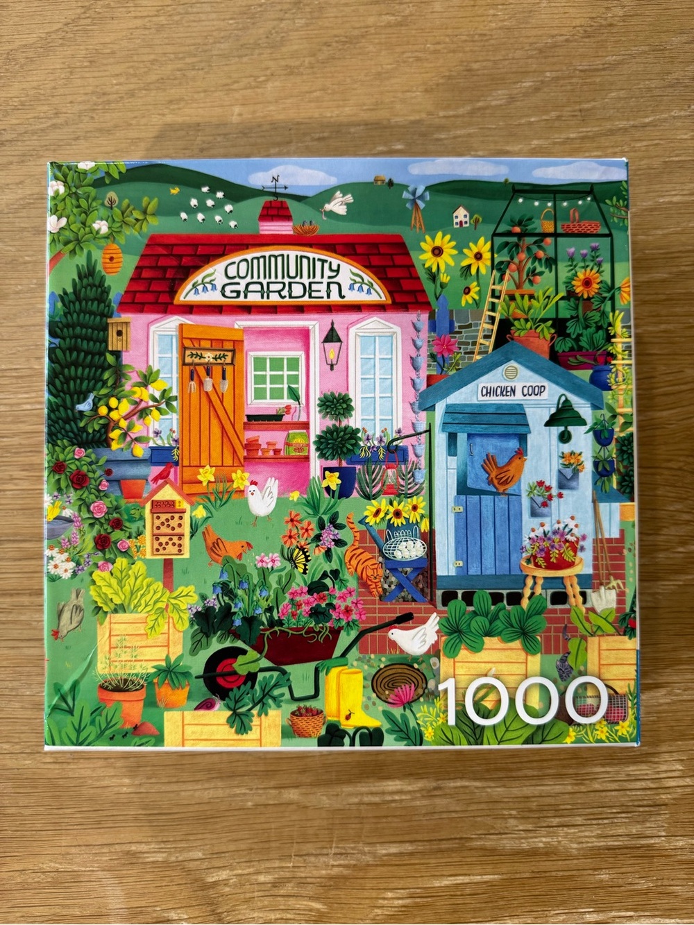 Community Garden 1000 Piece Puzzle